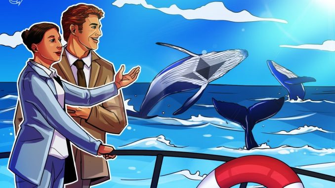 BitMine, Mystery Whale Snap Up $882M in Ether Amid Institutional Buying Wave