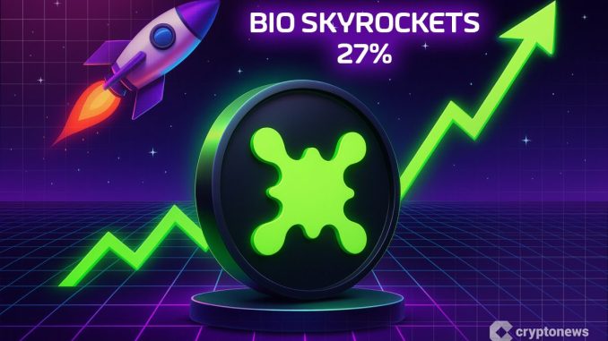 Decentralized Science Protocols Take Over, BIO Skyrockets 27% Overnight