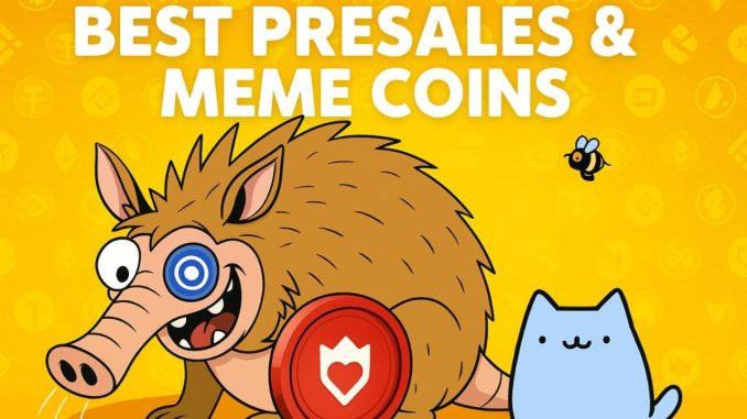 The Best Presales and Meme Coins for Explosive Growth Next Week