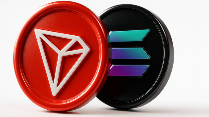 30 Day Crypto Chain Shake-Up: Solana Keeps Churning, Tron Keeps Earning