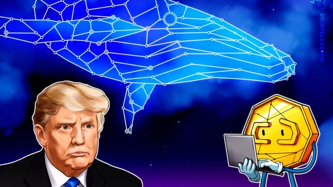 Trump-linked WLFI’s 40% decline causes millions in losses for crypto whales
