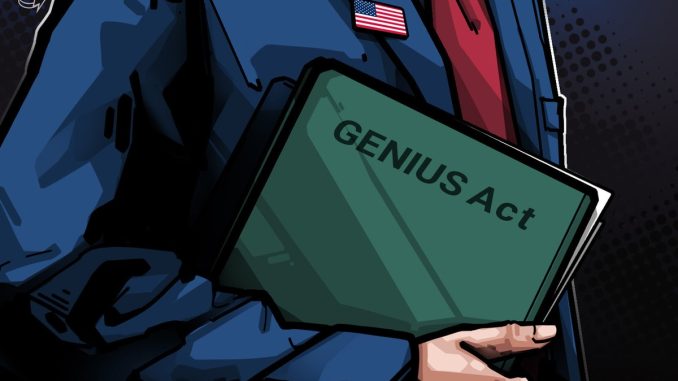 US Treasury Opens For Public Comments For Implementation Of GENIUS Act