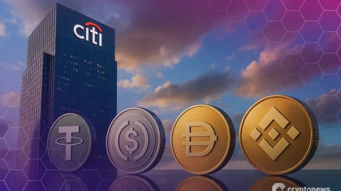 Citi Backs Stablecoin Firm BVNK Despite Previously Opposing Crypto Payment Rails