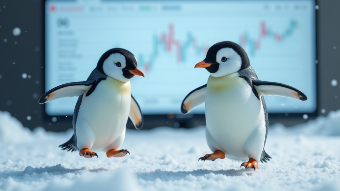 PENGU turns bullish as Pudgy Penguins teams up with Nasdaq-listed Sharps Technology