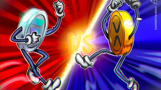 XRP and SOL Have 'Very Wide Gap' In Market Interest, Says Exec