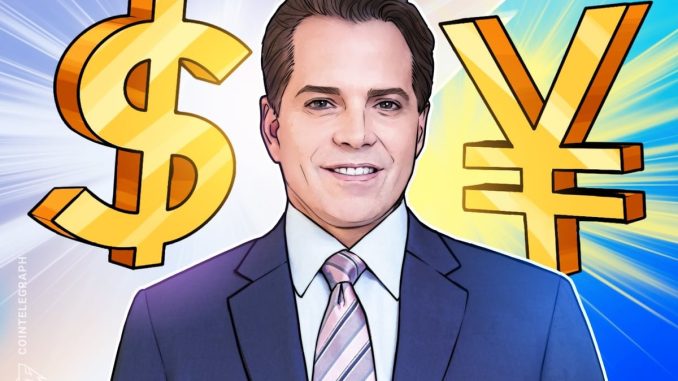 Stablecoin Yield Prohibition Gives Digital Yuan Leg Up Over USD: Scaramucci