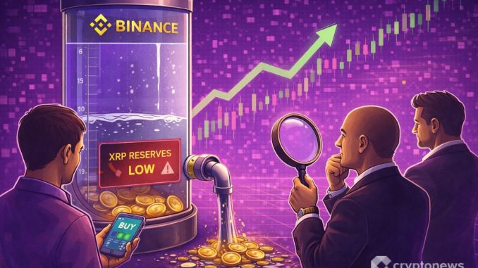 Binance XRP reserves just hit their lowest level since early 2024 as price pushes toward $1.50—could this trigger the next breakout?