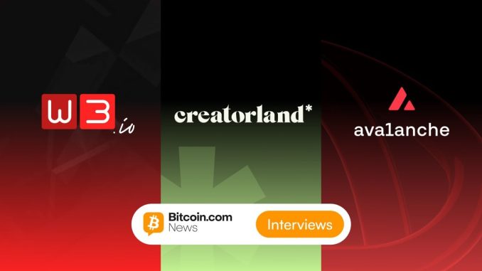 W3.io is Building the Digital Rails That Lead Creators to Bitcoin – Interview Bitcoin News